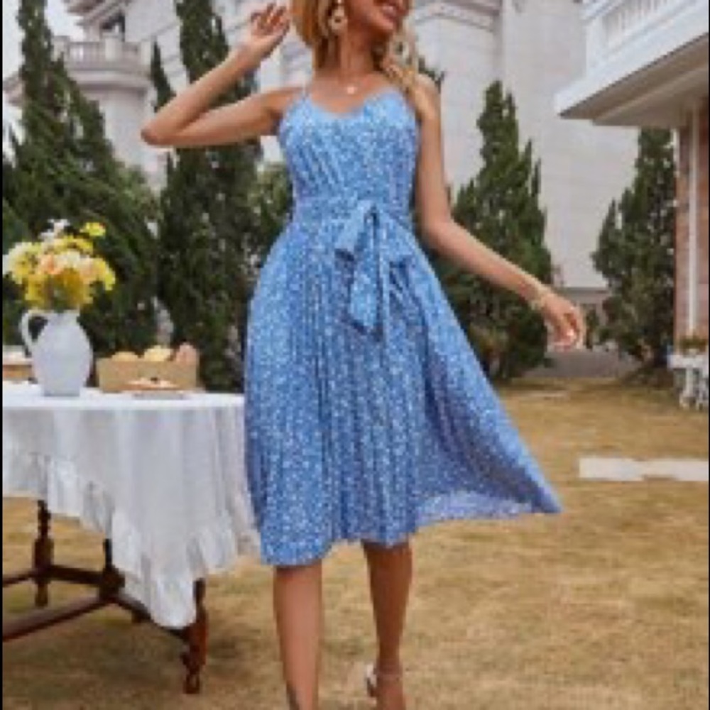 SHEIN floral cami dress